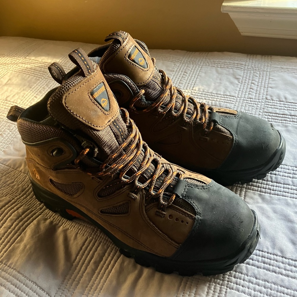 Wolverine’s “Hudson” steel toe work boot